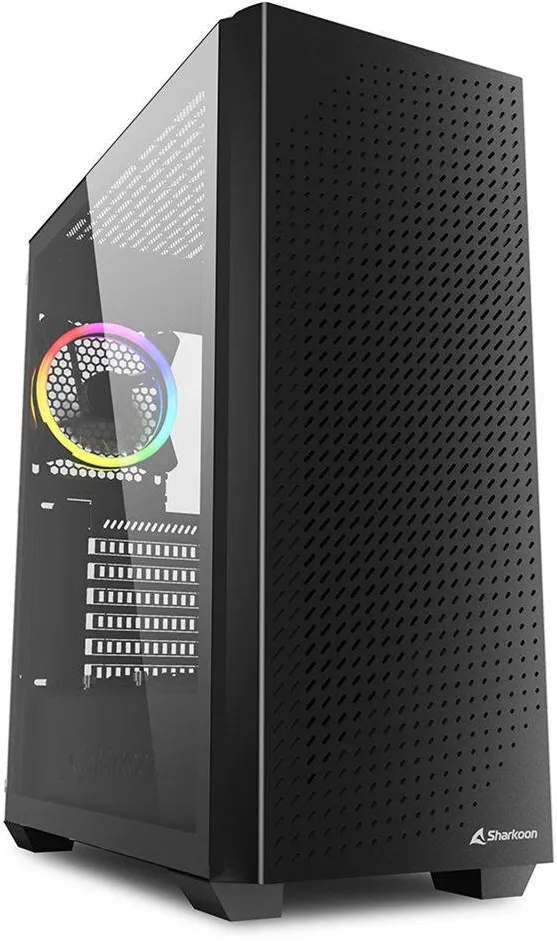 Carcasa PC Sharkoon VS9 RGB ATX Glass Negru