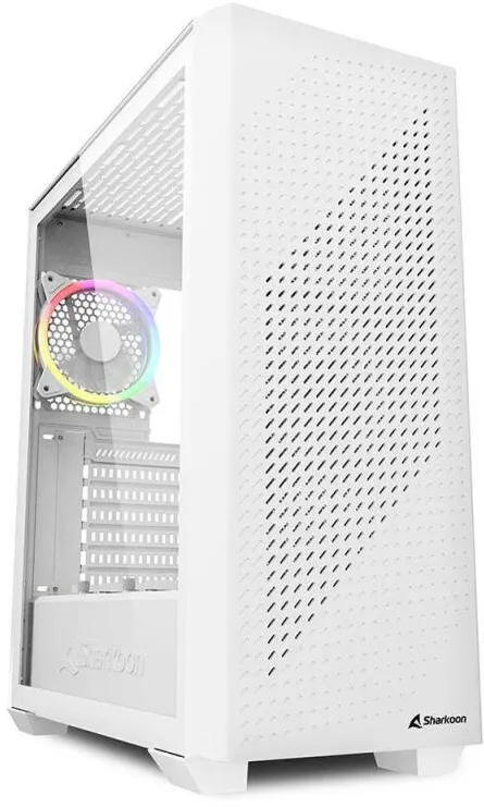 Carcasa PC Sharkoon VS9 RGB ATX Glass Alb