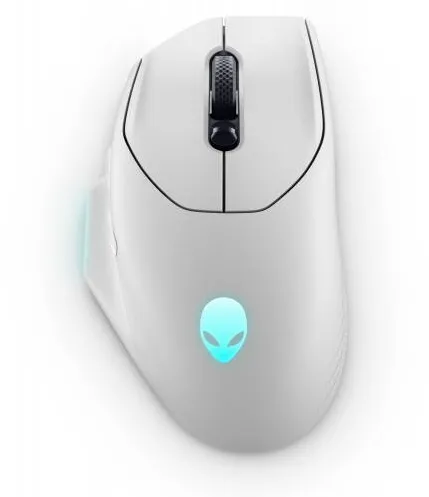 Mouse Dell Wireless Gaming AW620M, 26000 dpi, RGB, Alb