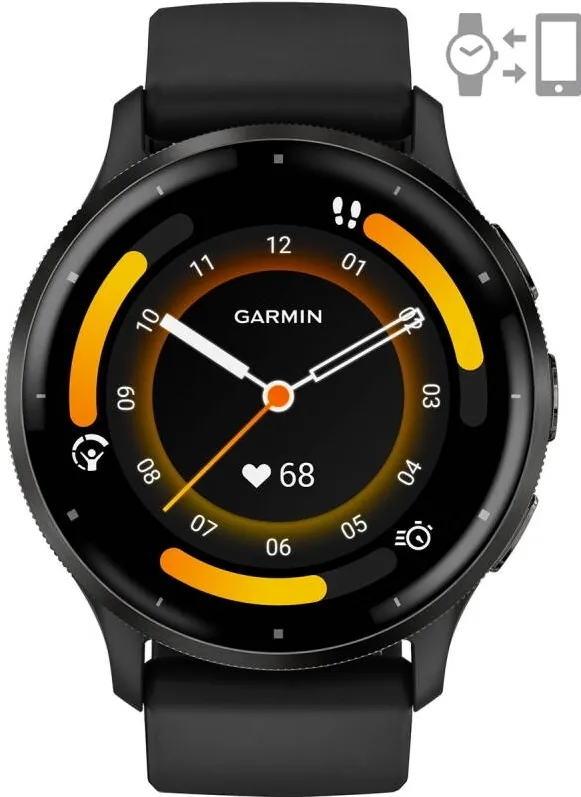 Smartwatch Garmin Ve 3 Black, Slate