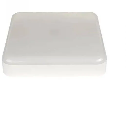 LEDVANCE Plafoniera LED pentru exterior cu senzor de miscare SURFACE SLIM SQUARE 350, 35W, 3680 lm, lumina neutra (4000K), IP65/IK10, 350x350x55mm, Alb