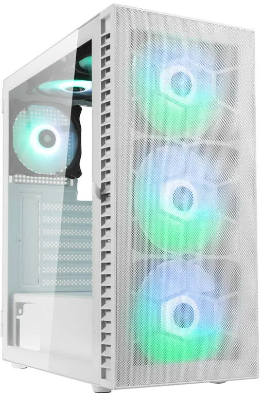 Carcasa PC Kolink Observatory HF Mesh ARGB White