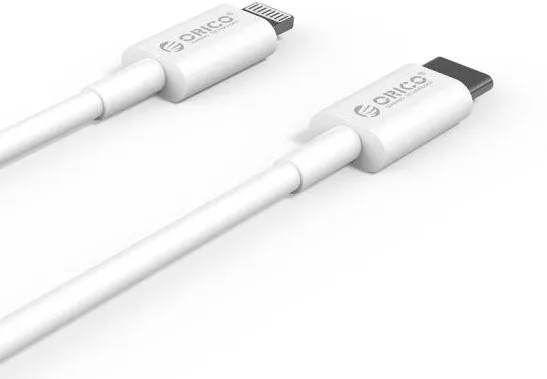 Orico Cablu de date CL01-10-WH, USB - Lightning, 1m, White