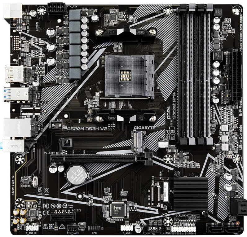 Placa de Baza GIGABYTE A520M DS3H V2