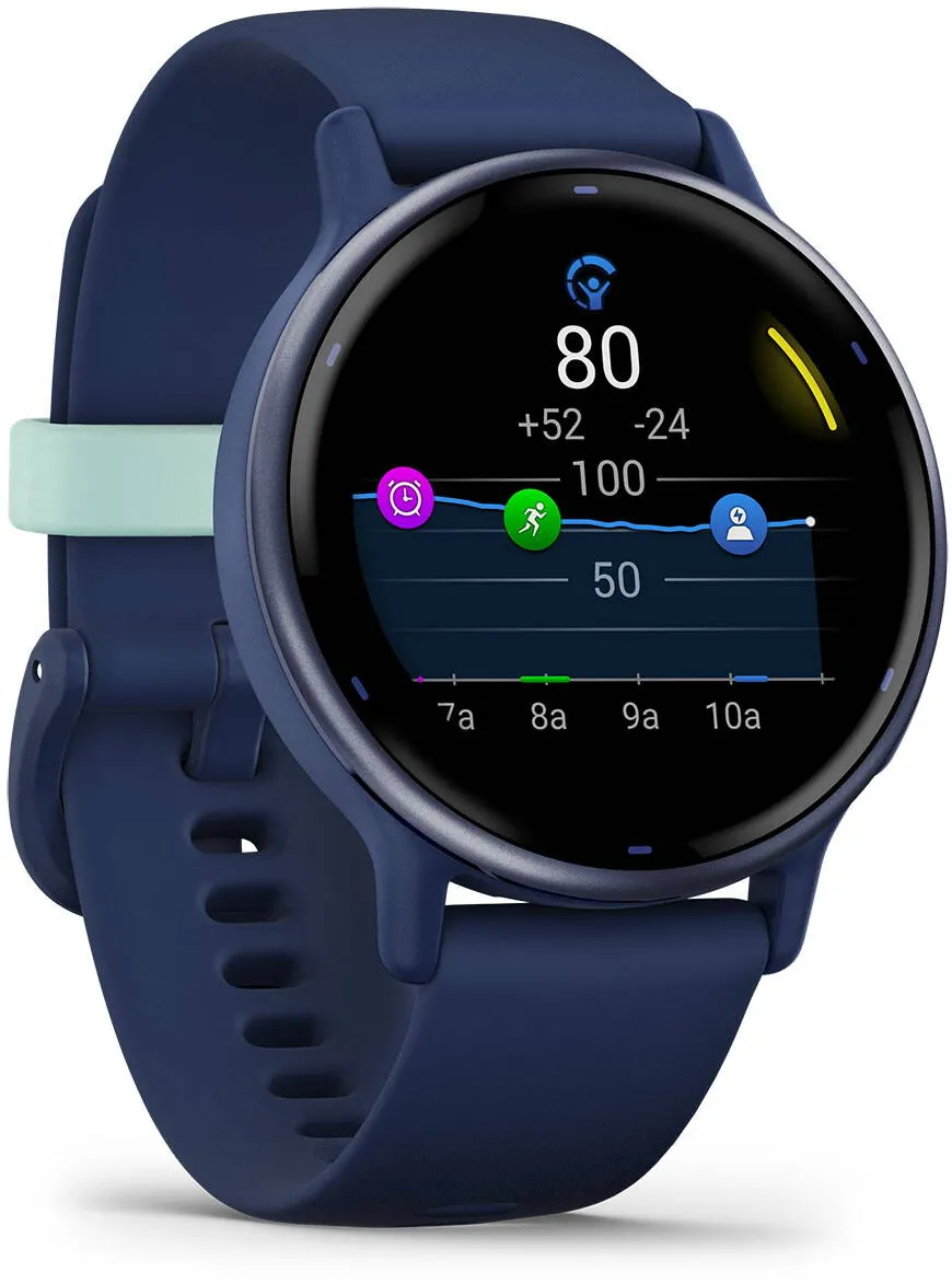 Smartwatch Garmin vívoactive 5 Blue/Blue Metal