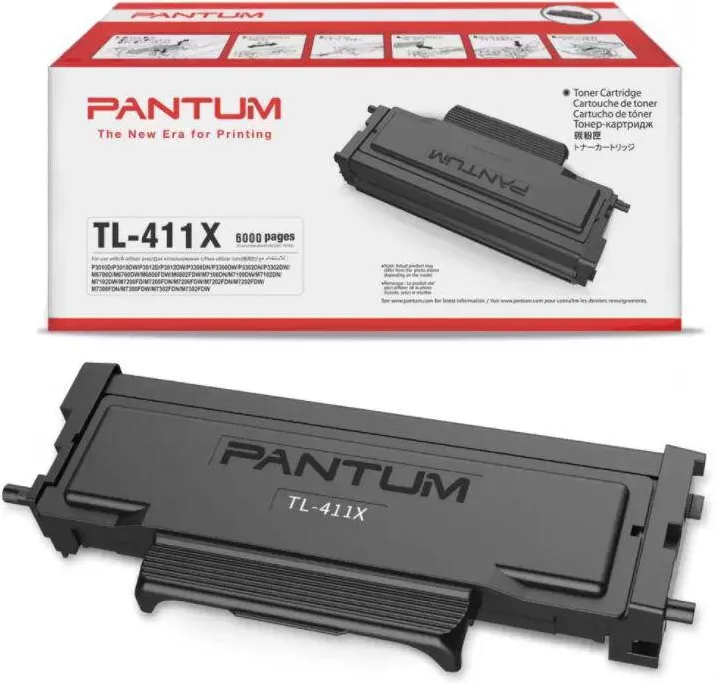 Toner imprimanta Pantum Contract TL-411XEV, 6000 Pagini (Negru)