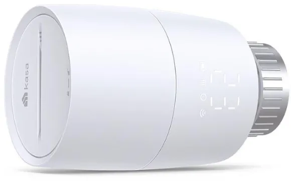 TP-Link Termostat smart pentru calorifer KE100, Wi-Fi, control din aplicatie, 3.0V DC (2 x AA/LR6 Baterii), compatibil Amazon Alexa/Google Assistant/Siri, control via Hub