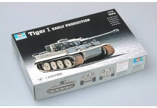 Figurina Trumpeter Tiger I Ausf.E early