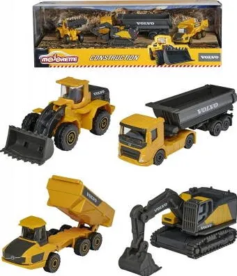 Masinuta Majorette Volvo Construction set