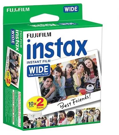FUJIFILM Film analog consumabil, Instax Wide 2x10 buc