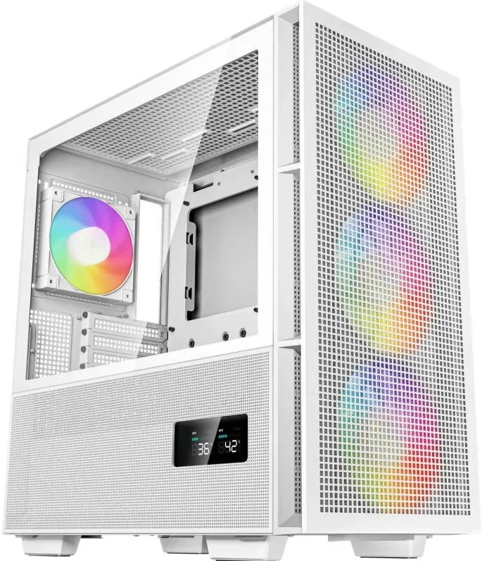 Carcasa PC Deepcool CH560 Digital White