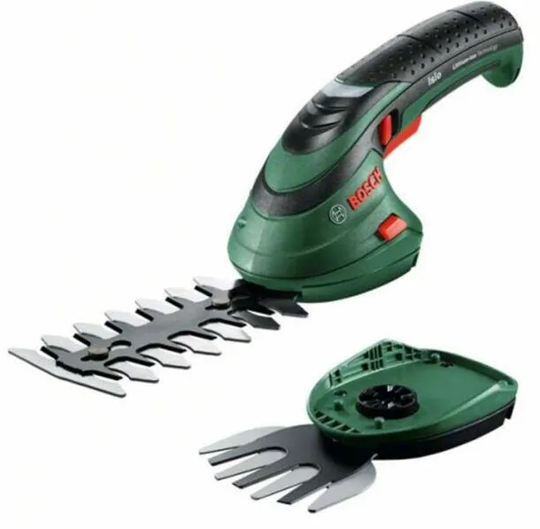 BOSCH Foarfece pentru tuns arbusti si taiat iarba cu acumulator  Isio3