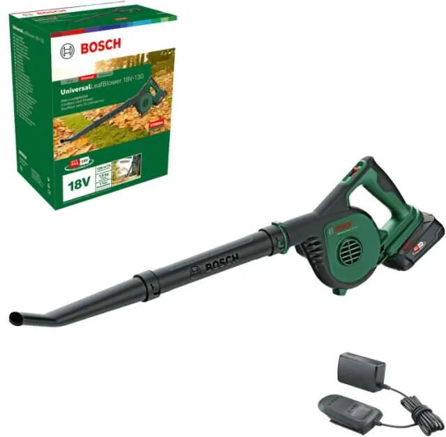 BOSCH Suflanta pentru frunze cu acumulator UniversalLeafBlower 18V-130 (Acumulatorul si Incarcatorul NU sunt Incluse)