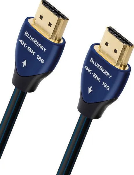 AudioQuest Cablu HDMI 4K BlueBerry, HDMI 2.1/HDCP 2.2, eARC, 1.5m