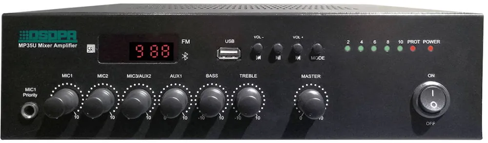 DSPPA Amplificator cu mixer 35W mini, MP35U