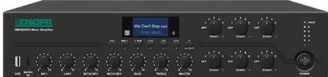 DSPPA Amplificator Mixer digital DMA6350U, 350W, cu 6 zone si statie de paging la distanta