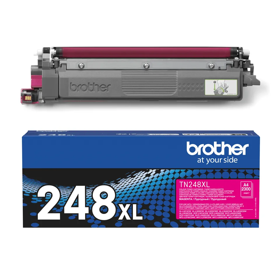 Toner imprimanta Brother TN-248XL Magenta