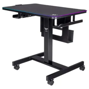 Birou Gaming Thermaltake CycleDesk 100 Sit-Stand Desk Black