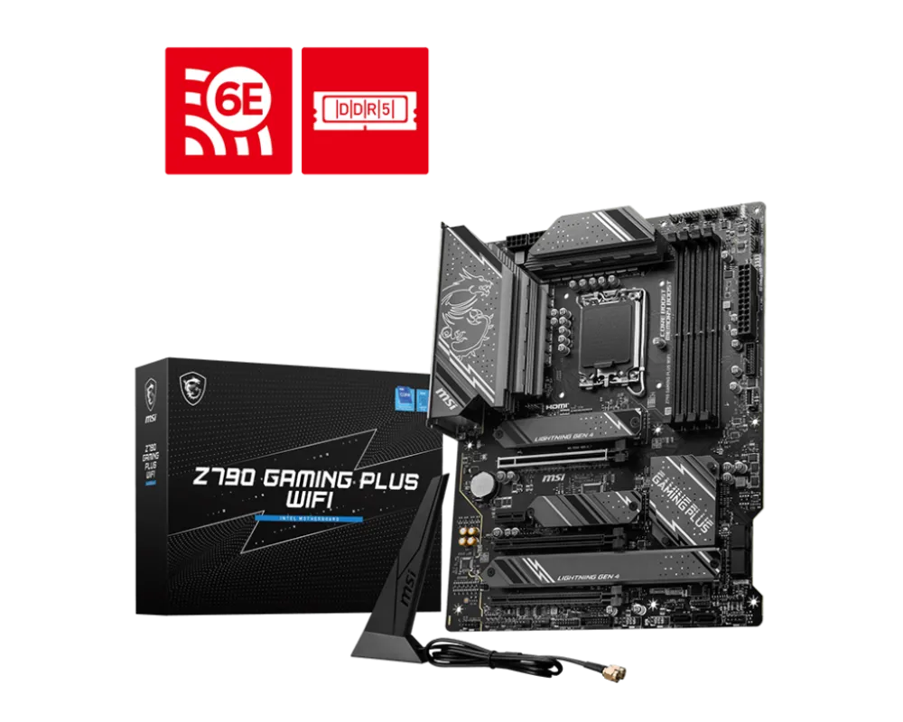 Placa de baza MSI Z790 GAMING PLUS WIFI MSI Z790 GAMING PLUS WIFI
