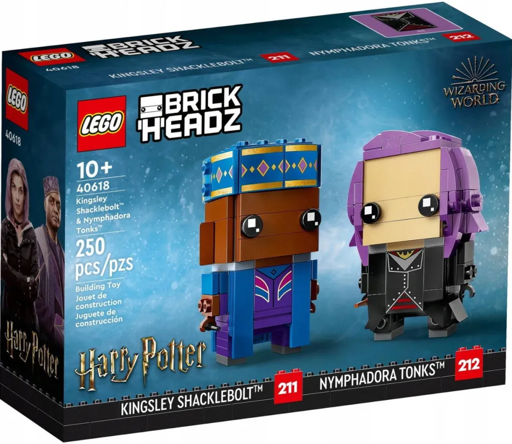 LEGO Harry Potter Kingsley Shacklebolt and Nimfadora Tonks 40618
