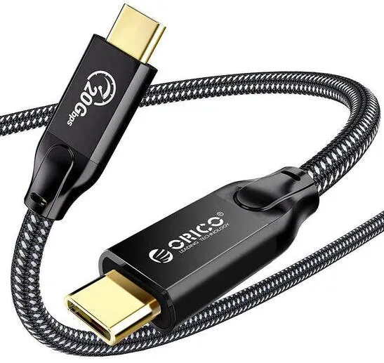 Orico Cablu USB CM32 100W USB Type-C - USB Type-C 2m Negru