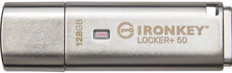 Memorie USB Kingston  IronKey Locker+ 50 128GB USB 3.0