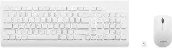 Kit Periferice Lenovo 510 Wireless White