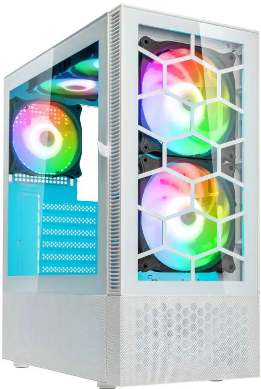 Carcasa PC Kolink Observatory MX Glass ARGB - Alb