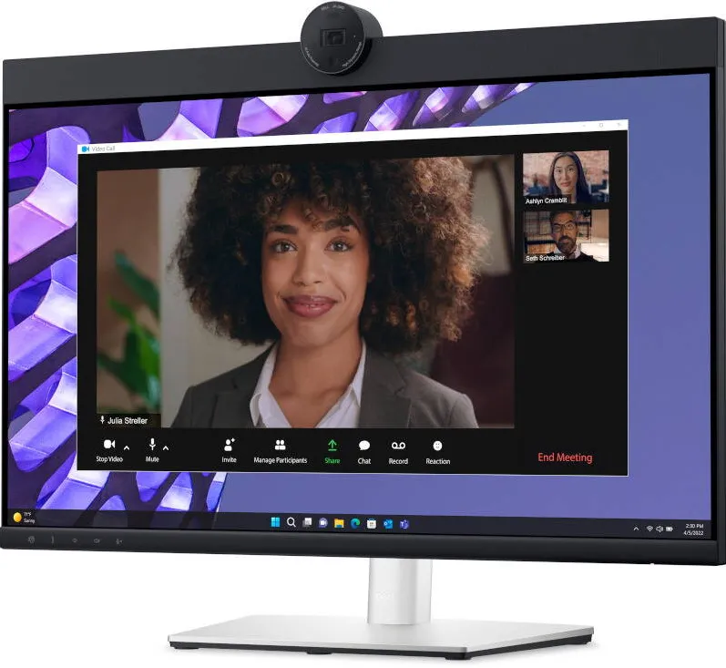 Monitor Dell P2424HEB 23.8 inch FHD IPS 5 ms 60 Hz Webcam USB-C