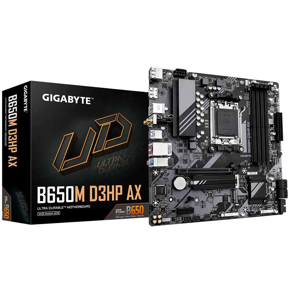 Placa de baza GIGABYTE B650M D3HP AX GIGABYTE B650M D3HP AX