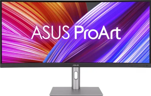 Monitor Asus LED Curbat ProArt PA34VCNV, 34.1inch, 3440x1440, 5ms GTG, Black-Silver