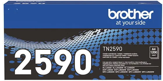 Toner imprimanta Brother Black TN2590