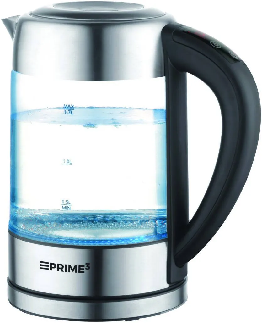 PRIME3 Fierbator SEK81, 1.7L, 2200W, Black-Inox