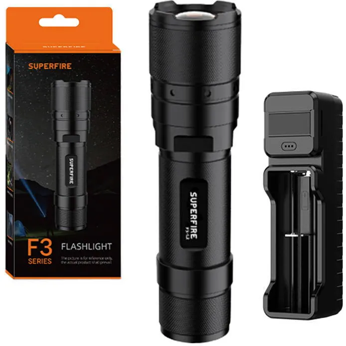 Superfire Lanterna F3-L2, 570lm