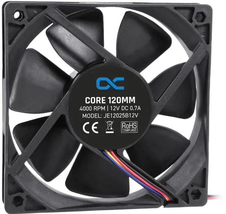 Ventilator Alphacool Core PWM-4.000 U/min - 120 mm - Negru