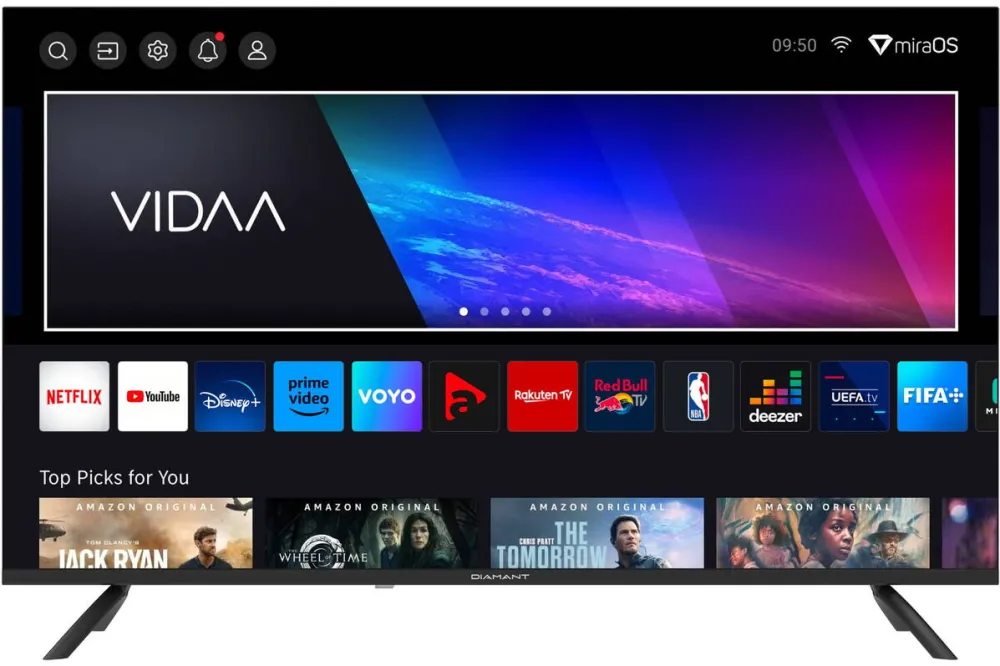 Televizor Horizon Smart Diamant 43HL5530U/C Seria HL5530U/C 109cm negru 4K UHD HDR
