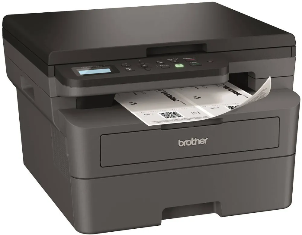 Imprimanta multifunctionala Brother DCP-L2622DW, Laser, Monocrom, Format A4, Duplex, Wi-Fi