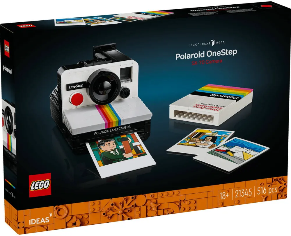 LEGO Bricks Ideas Polaroid OneStep SX-70 21345