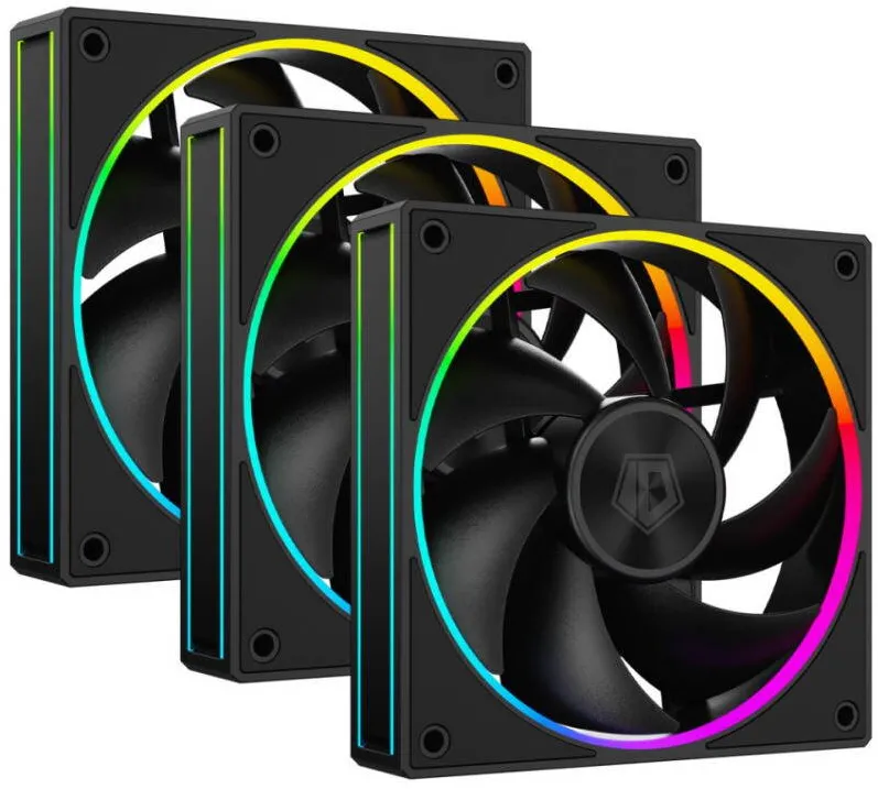 ID-Cooling AF-127 Black ARGB 120mm Three Fan Pack