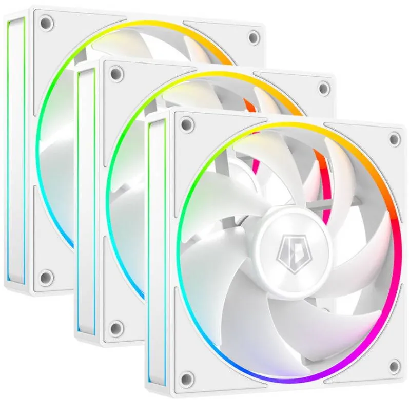 ID-Cooling AF-127 White ARGB 120mm Three Fan Pack