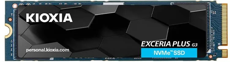 SSD Kioxia Exceria Plus G3. 2TB. M.2 2280. PCIe Gen4. x4 NVMe 1.4