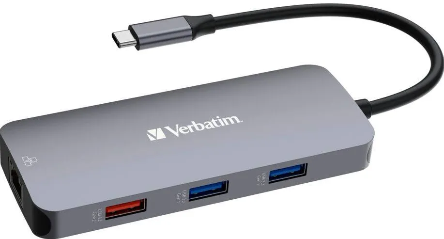 Hub USB VERBATIM USB-C Pro Multiport 9 Port CMH-9