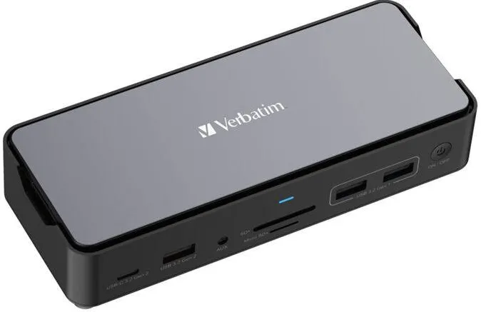 Docking Station VERBATIM USB-C Pro 15 mit SSD Slot 32173