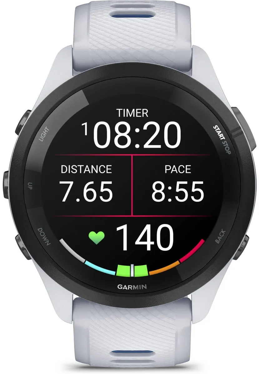 Smartwatch Garmin Forerunner 265 white/dark blue