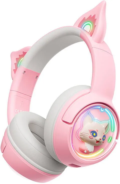 Casti Onikuma ONIKUMA B5 Gaming headset (Pink)