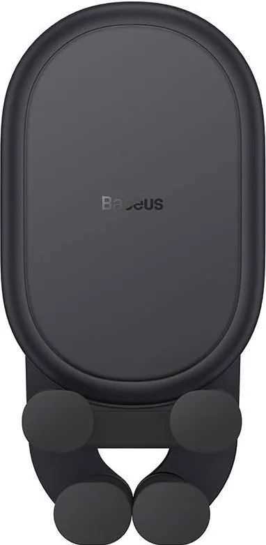 Baseus Suport stabil pentru telefonul auto gravitational la grila de ventilatie (negru)