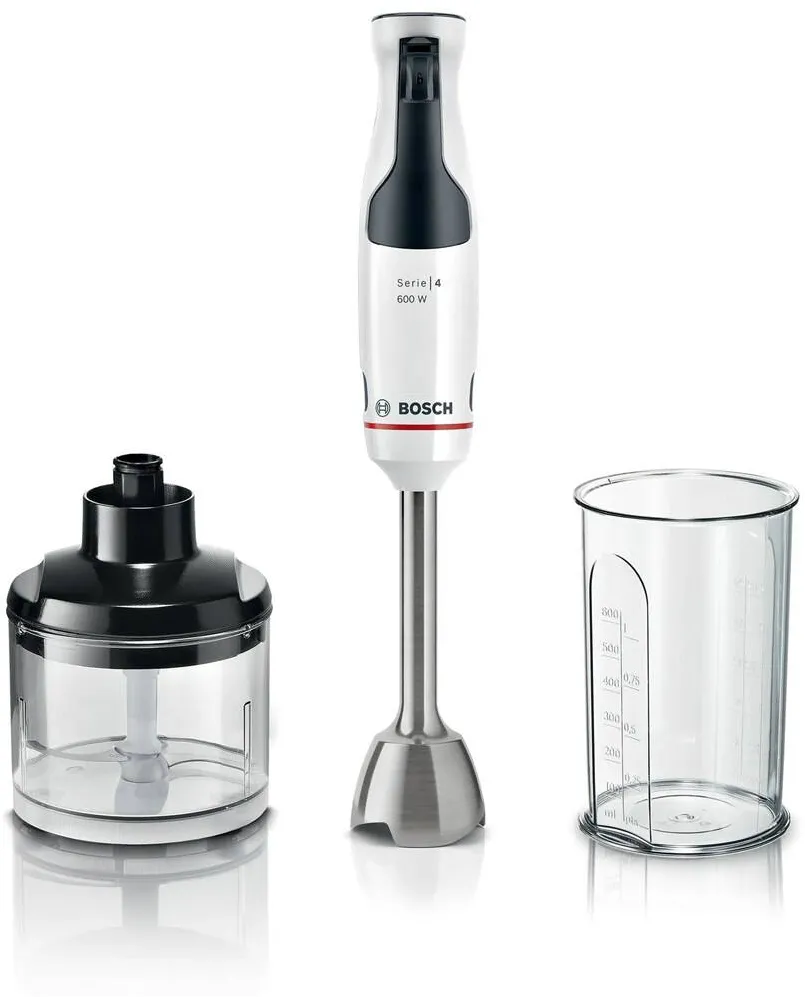 Blender de mana BOSCH Serie 4 MSM4W220 600 W 0.6 L alb