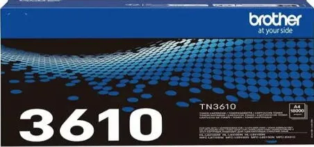 Toner imprimanta Brother Black Large TN3610