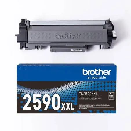 Toner imprimanta Brother Black cap. extra TN2590XXL