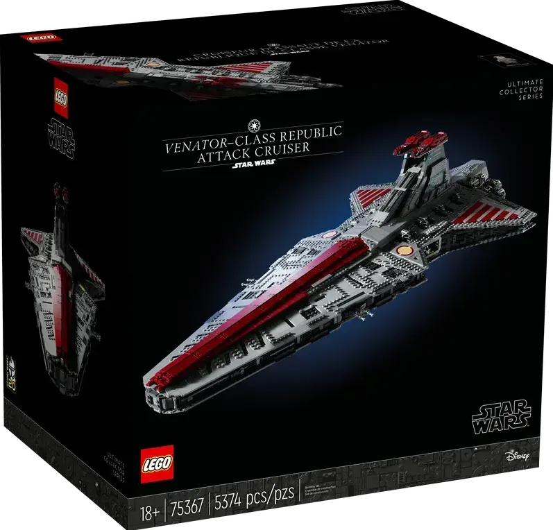 LEGO Star Wars Crucisator de atac al Republicii din clasa Venator 75367